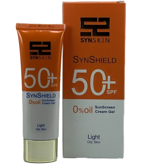 کرم‌ژل ضد آفتاب رنگی ساین اسکین SPF50 – رنگ Light